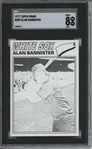 1977 Topps #559 Alan Bannister 9 card progressive proof.